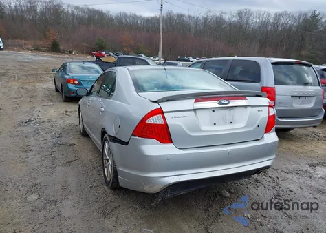 2010 Ford Fusion Sel from USA, damaged, VIN 3FAHP0JA7AR342350